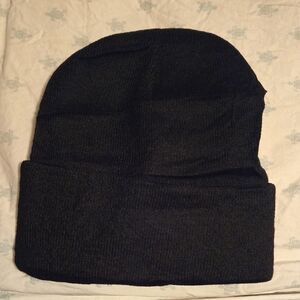 Black Satin Lined Beanie